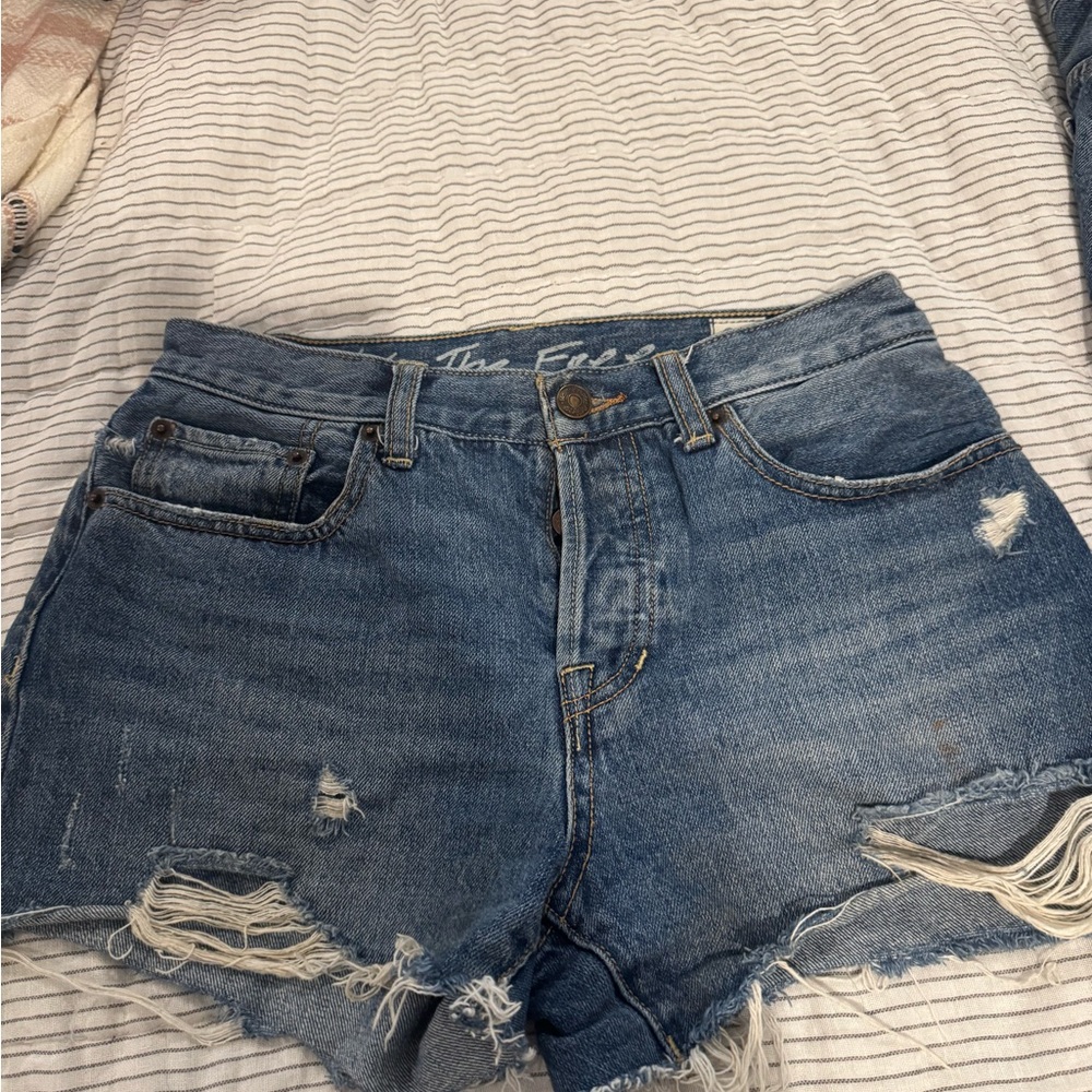 We the free denim shorts size 26